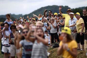 La victoria de Pinot en el Tourmalet en imágenes