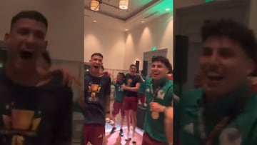 Vídeo: Jugadores de la Selección Mexicana le cantaron a Jaime Lozano para que no se vaya