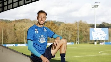 Víctor Narro, posando para AS.