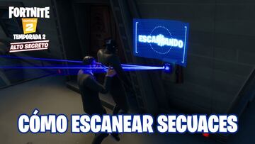 Fortnite Capítulo 2 - Temporada 2 | Desafío de Juicio de TNTina: escanea a un secuaz en partidas distintas