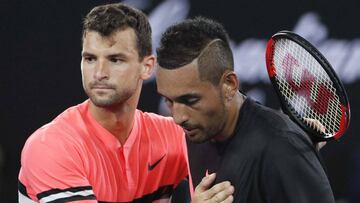 Dimitrov elimina a Kyrgios y deja huérfana a Australia