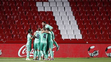 El Real Madrid, en Granada.