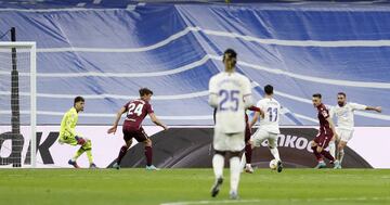 4-1. Marco Asensio marca el cuarto gol.