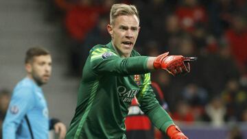 Ter Stegen apunta a ser el portero titular en San Mamés