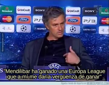 Mou se convierte en el foco de los memes más graciosos tras la final