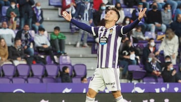 13/11/21  PARTIDO SEGUNDA DIVISION 
 REAL VALLADOLID - FUENLABRADA 
 OSCAR PLANO GOL 3-0 ALEGRIA 