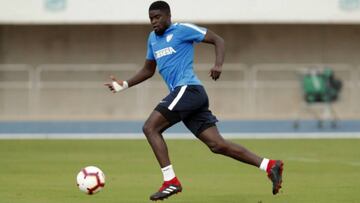 El Málaga teme una dura sanción para Alfred N'Diaye