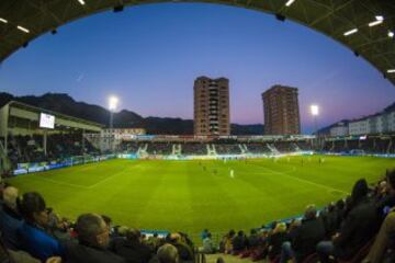 Bonita panorámica del Estadio de Ipurua. 