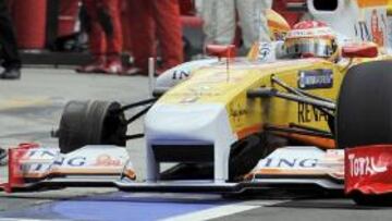 <b>A LA ESPERA. </b> Renault tendrá que esperar medio mes para saber si puede correr el Gran Premio de Europa.