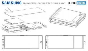 Desvelado el diseño del primer smartphone flexible de Samsung