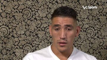 Centurión en TyC: "Si Racing sale campeón no me sentiré parte"