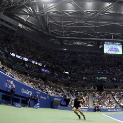 US Open: adiós a la lluvia pero mucho, mucho más ruido