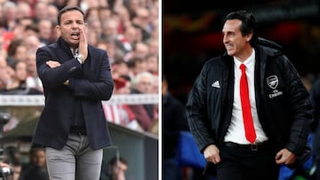 Javier Calleja y Unai Emery.