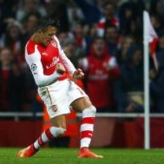 Alexis recibió premio de los hinchas como el mejor del mes