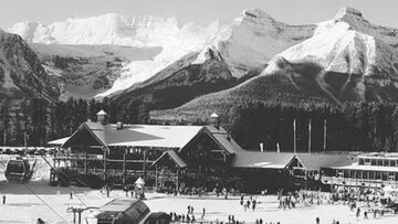Imagen de la estación de esquí de Lake Louise.