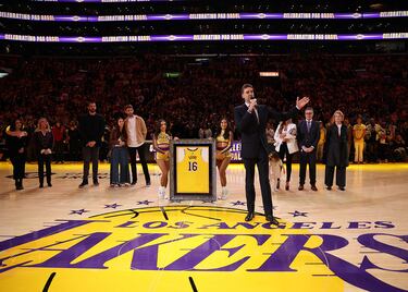 Pau Gasol: "Un trozito de esa camiseta es también vuestro".