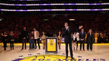 Pau Gasol: "Un trozito de esa camiseta es también vuestro".