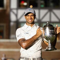 How much prize money did Aaron Rai win at the 2024 Wyndham Championship?