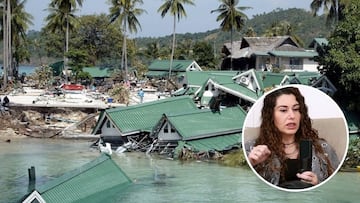 La mexicana que sobrevivió al devastador tsunami de Tailandia del 2004