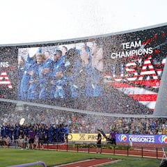 Medallero de los Mundiales de atletismo 2022: resultados y medallas de oro, plata y bronce en Eugene