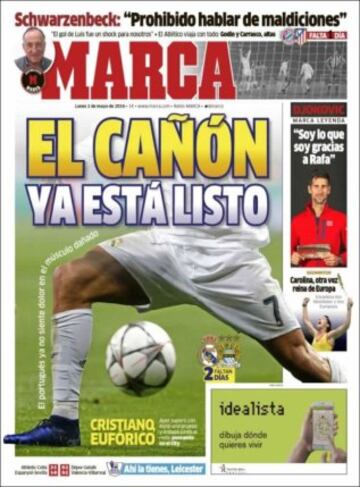 Portadas de la prensa mundial