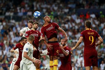 Real Madrid-Roma en imágenes