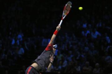 Kei Nishikori venció a Ferrer en una nueva jornada del Masters.