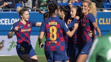 El Barcelona es el gran triunfador de la primera mitad de la Primera Iberdrola.