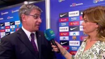 Jordi Mestre, tras el partido.