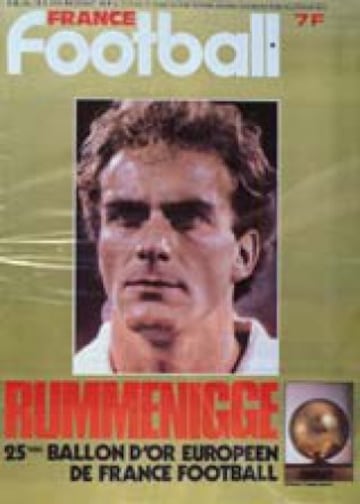 France Football: todas las portadas sobre el Bal車n de Oro desde 1956