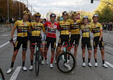 Roglic con el equipo Jumbo