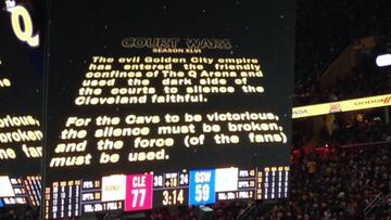 La fuerza, con los Cavaliers: 'The Q' contra el Imperio