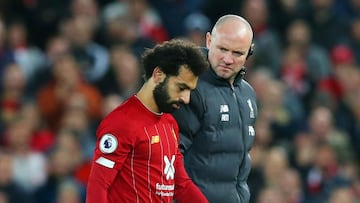 Mohamed Salah ruled out of Egypt games with ankle injury