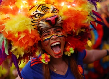 Colombia celebrates after dramatic win over Germany