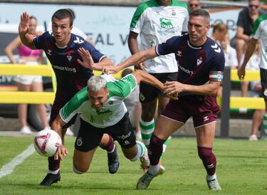 Jeremy y Eric Pérez ponen el fútbol, nadie puso los goles