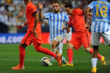 Sergi Darder y Lionel Messi