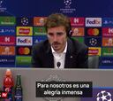 Griezmann: "La afición es una barbaridad, lo dimos todo para que estuvieran orgullosos"