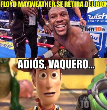 Los 20 mejores memes de la victoria de Mayweather sobre McGregor