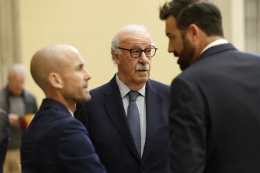 Vicente del Bosque González, exseleccionador exentrenador y exfutbolista español.