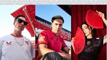 Nuevas camisetas del Sevilla.