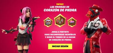 San Valentín 2022 en Fortnite: cómo conseguir premios gratis con las Pruebas de Corazón de Piedra