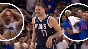 Doncic, muy superior: el triple imposible para ganar el partido y levantar a toda la grada a falta de 23′′