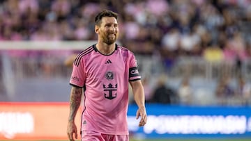 El astro argentino entrenó por separado al primer equipo de cara al partido de Inter Miami ante New York Red Bulls, en donde se espera que Messi no juegue.