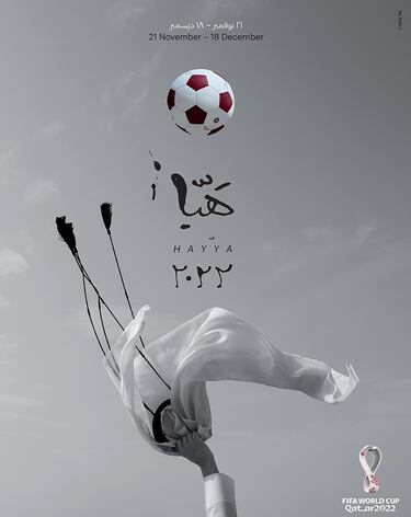 Qatar presenta el póster oficial del Mundial