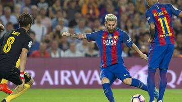 21/09/16 PRIMERA DIVISION
BARCELONA - ATLETICO DE MADRID
MESSI