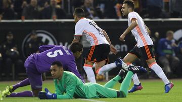 Derrota del Real Madrid ante el Valencia.