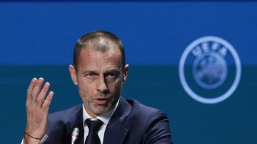 Aleksander Ceferin, presidente de UEFA.