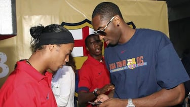 The incredible day Ronaldinho introduced Messi to Kobe Bryant