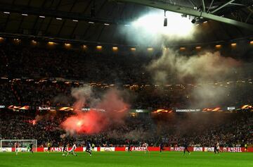 Manchester United win the Europa League with a 2-0 victory over Ajax.