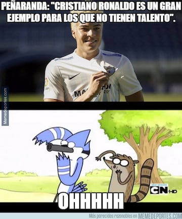 Los mejores memes del Real Madrid 2-1 Málaga